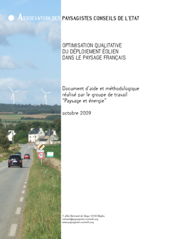 Le déploiement éolien en France